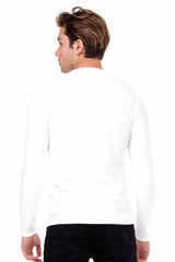 CP169 Men's Sweater – V-Neck Knit Sweater in a Modern Style
