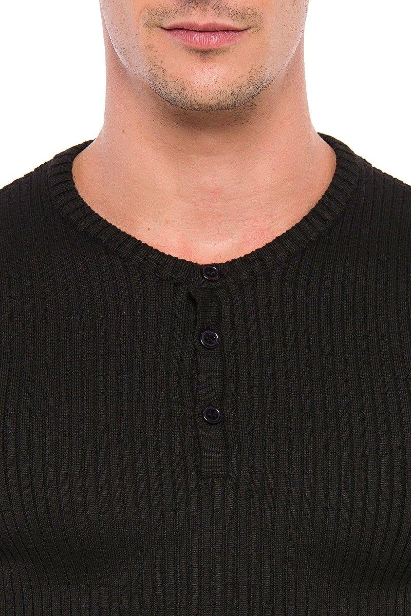 CP193 Men's knitted sweater with a sporty silhouette