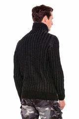 CP213 GREY MEN'S SWEATER
