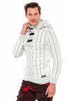 CP214 BLACK GRAY MEN'S SWEATER