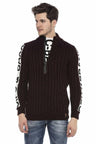 CP216 BURGUNDY MEN'S SWEATER