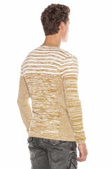 CP223 CAMEL MEN'S SWEATER