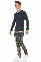CP223 CAMEL MEN'S SWEATER