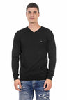 CP242 Men's V-neck sweater – Modern knit sweater for style-conscious men