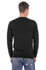 CP242 Men's V-neck sweater – Modern knit sweater for style-conscious men