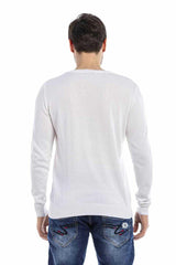 CP242 Men's V-neck sweater – Modern knit sweater for style-conscious men