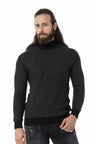 CP274 Men's knitted sweater with modern knit pattern