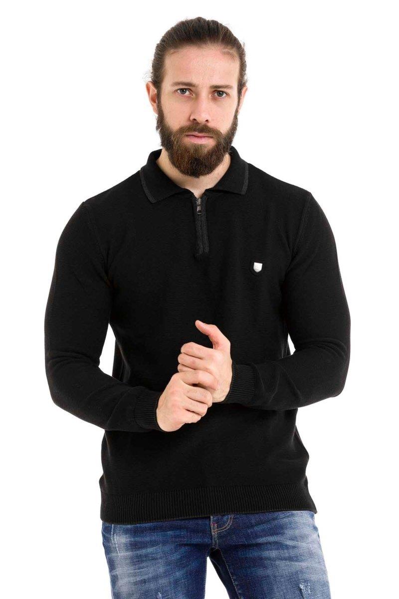 CP278 Men's knit sweater in a modern look
