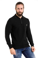 CP278 Men's knit sweater in a modern look