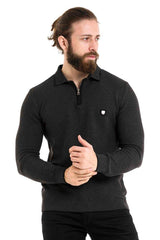 CP278 Men's knit sweater in a modern look