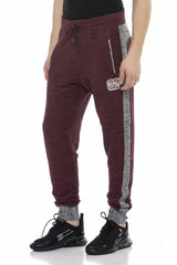 CR120 Men's Jogging Pants with Fashionable Side Stripes