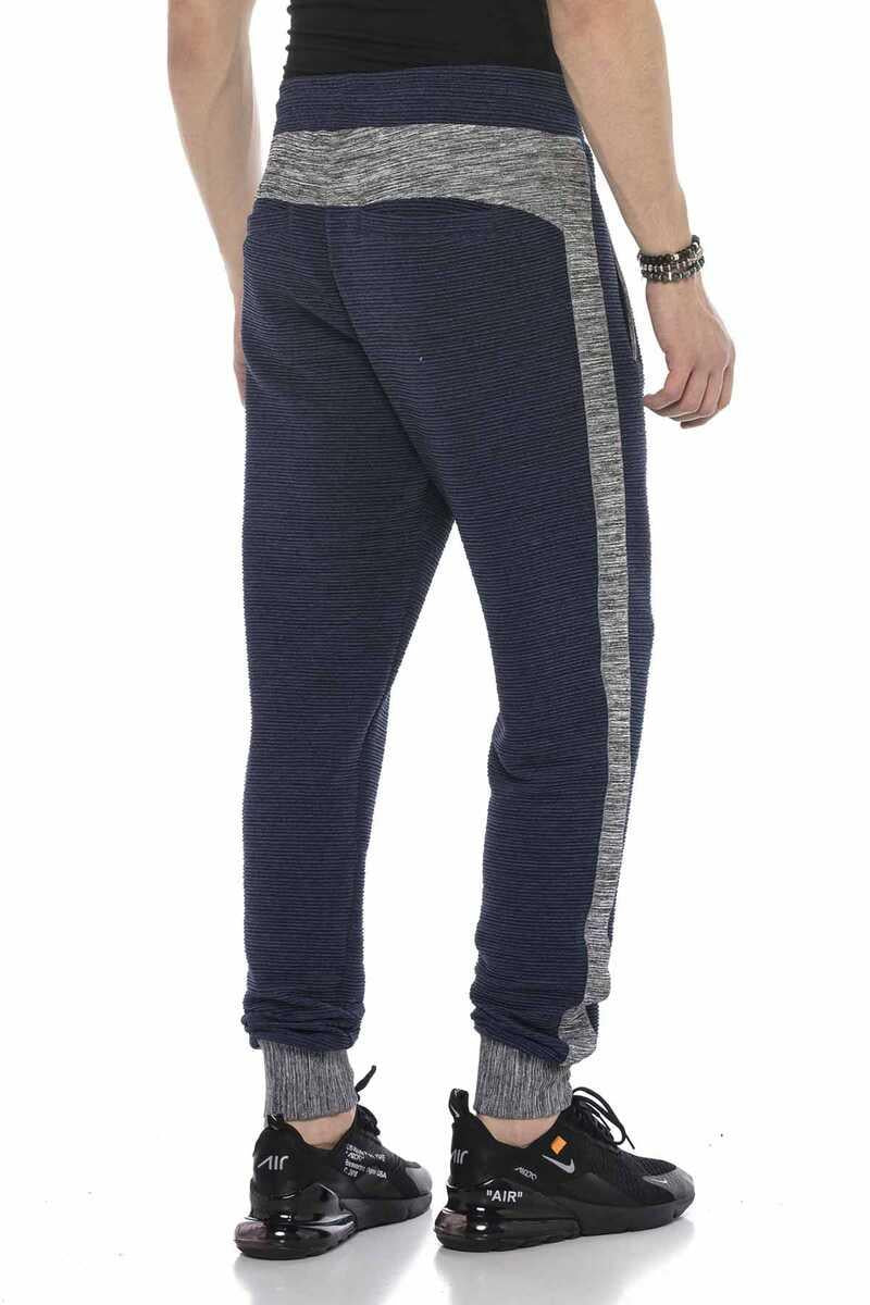CR120 Men's Jogging Pants with Fashionable Side Stripes
