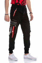 CR132 BLACK MEN'S JOGGING PANTS