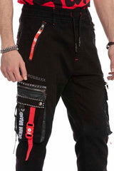 CR132 BLACK MEN'S JOGGING PANTS
