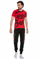 CR132 BLACK MEN'S JOGGING PANTS
