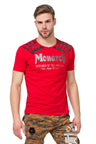 CT377 Men's T-shirt with striking print