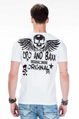 CT411 Men's T-shirt with gemstone print