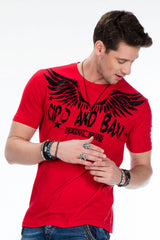 CT411 Men's T-shirt with gemstone print