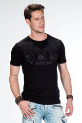 CT411 Men's T-shirt with gemstone print