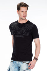 CT411 Men's T-shirt with gemstone print