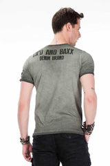 CT412 Men's T-shirt with all-over print