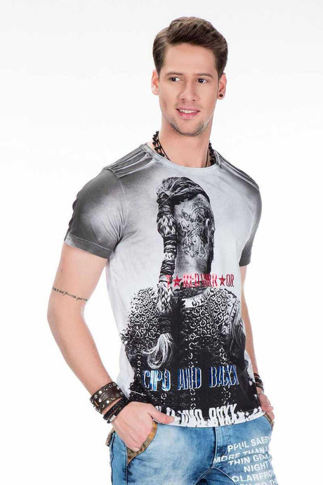 CT412 Men's T-shirt with all-over print