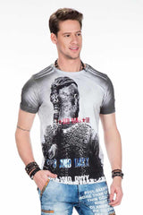 CT412 Men's T-shirt with all-over print