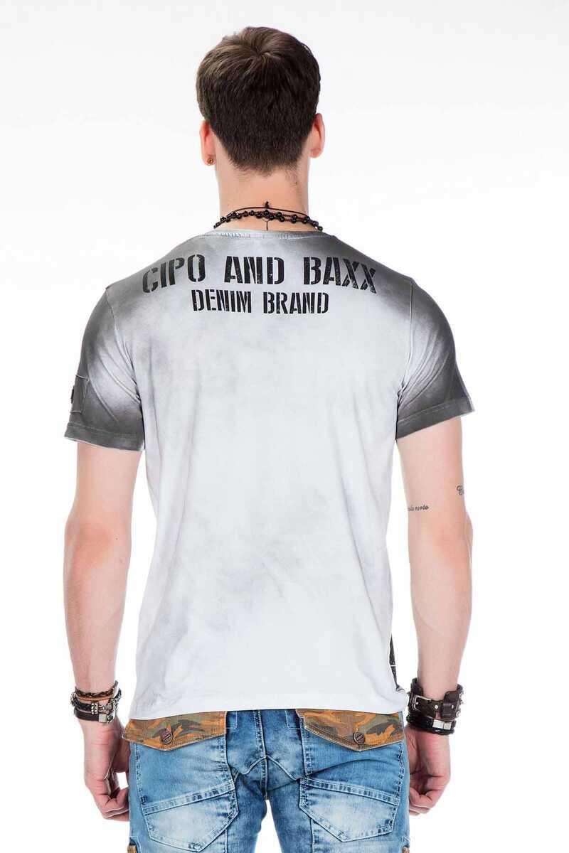 CT412 Men's T-shirt with all-over print