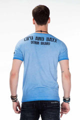 CT412 Men's T-shirt with all-over print