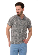 CT452 Men's slim-fit polo shirt