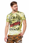 CT458 Men's T-shirt with cool motorcycle prints
