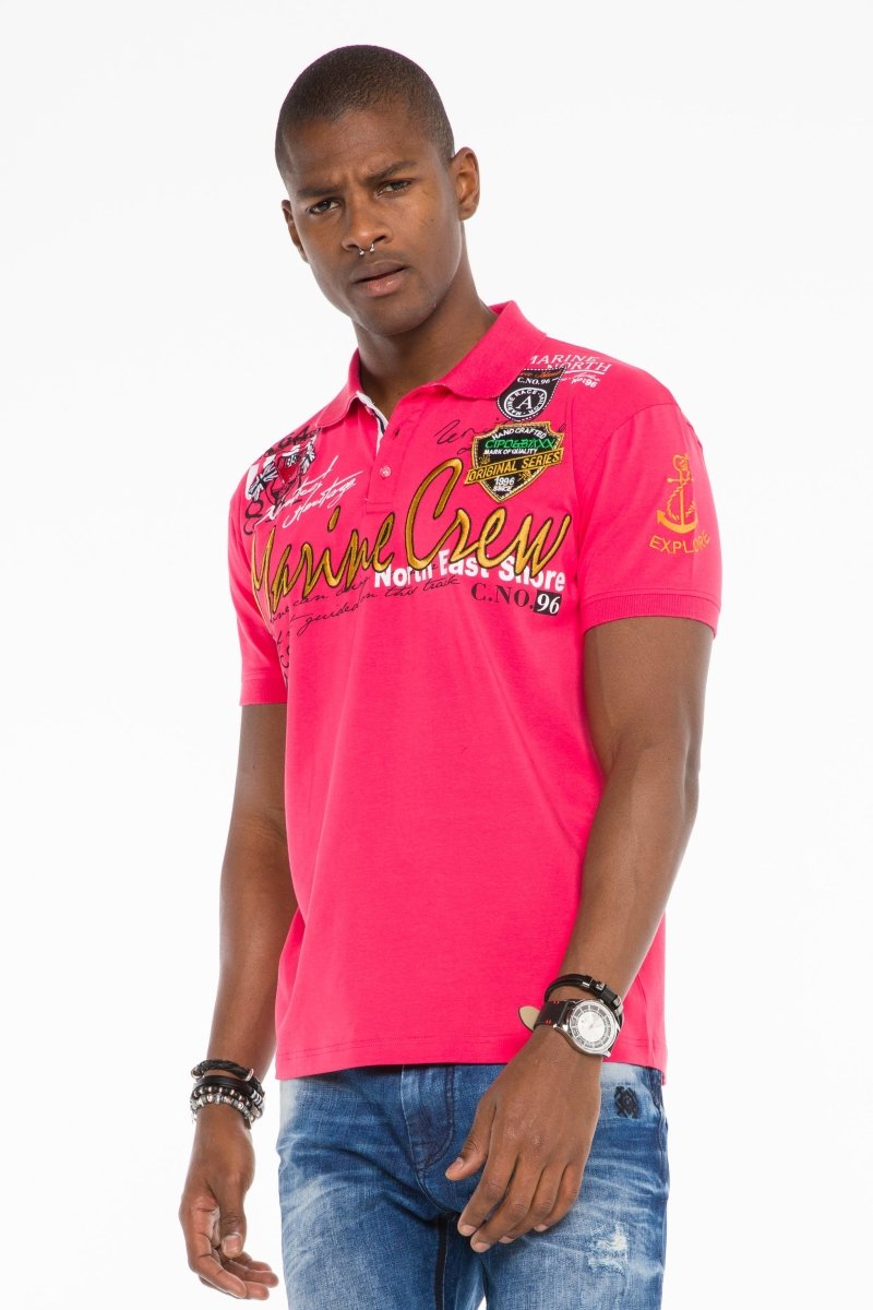 CT509 Men's Polo Shirt in Marina Look