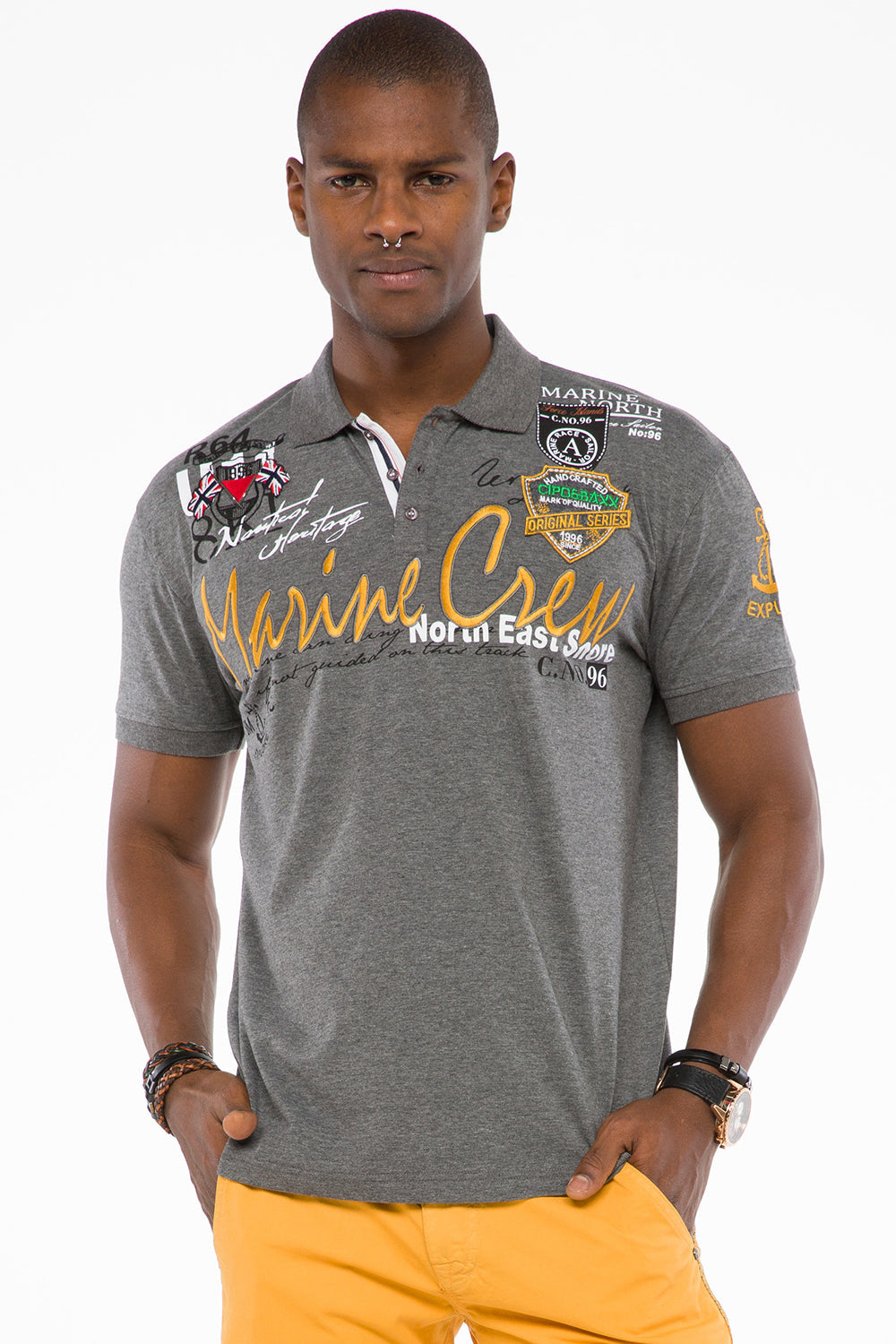 CT509 Men's Polo Shirt in Marina Look