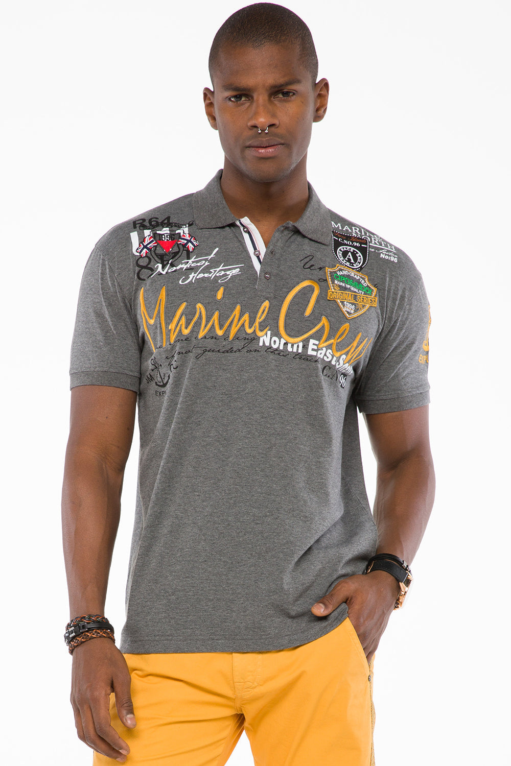 CT509 Men's Polo Shirt in Marina Look