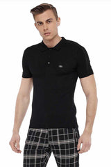 CT517 men's polo shirt in braided look