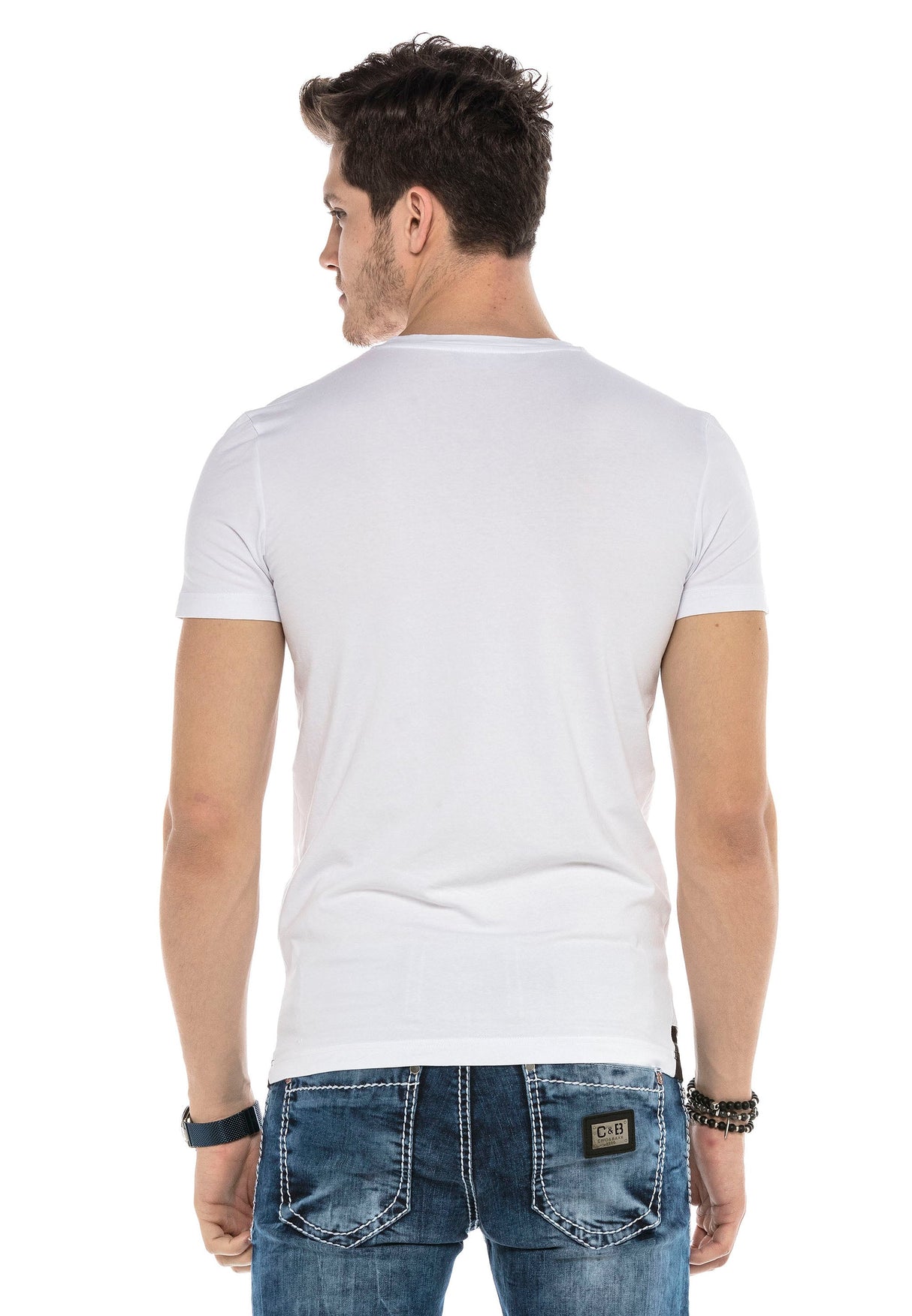 CT539 men's T-shirt with cool logo motif