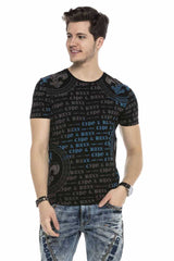 CT554 Men's T-shirt with cool logo prints