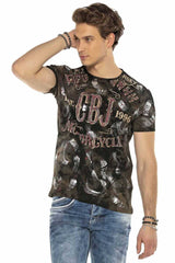 CT560 Men's T-Shirt with vintage wash
