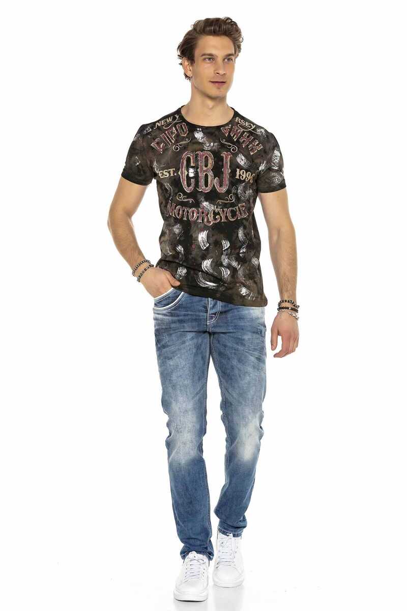 CT560 Men's T-Shirt with vintage wash
