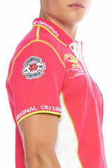 CT605 Men's polo shirt with trendy contrast stitching