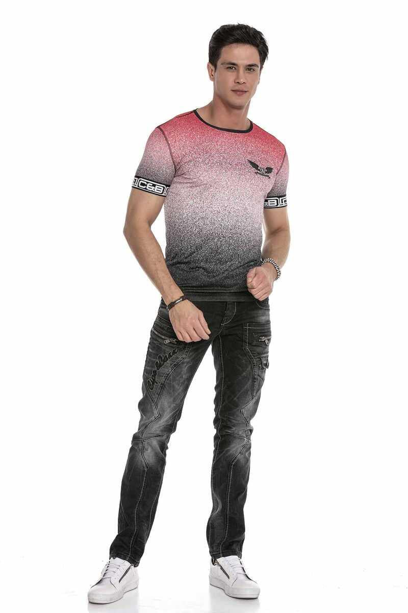 CT625 Men's T-shirt with cool color gradient