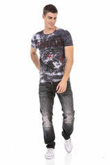 CT629 Men's T-shirt with cool print