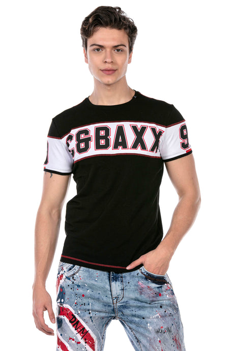 CT631 Men's T-shirt with eye-catching print