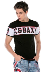 CT631 Men's T-shirt with eye-catching print