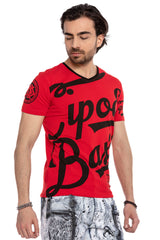 CT635 men's T-shirt with cool brand front print