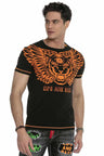CT644 Men's T-shirt with trendy front print