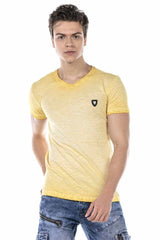 CT647 men's T-shirt in mottled design