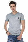 CT647 men's T-shirt in mottled design