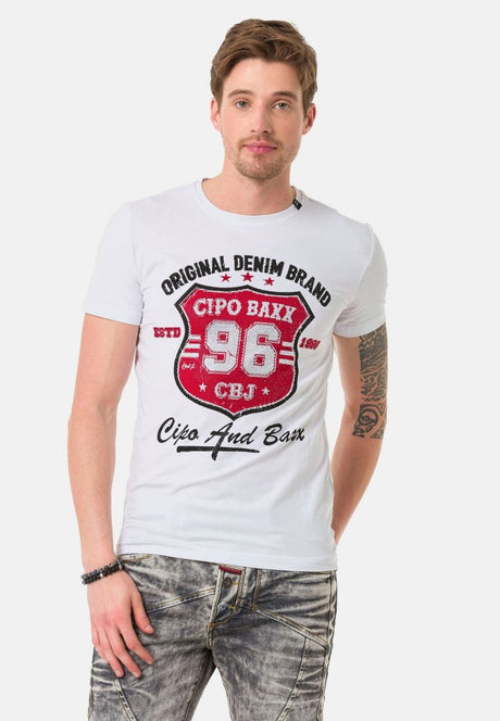 CT670 men's T-shirt with a cool front print