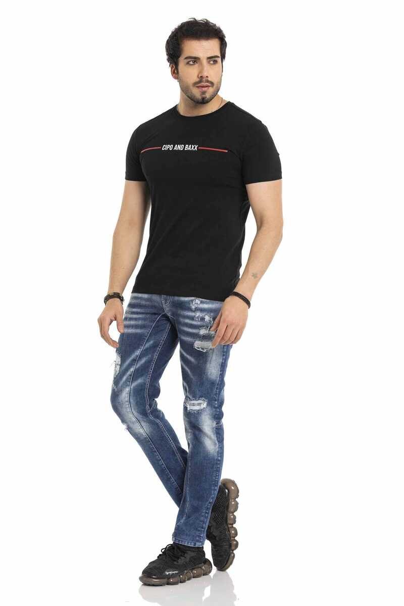 CT674 men's T-shirt with cool brand print